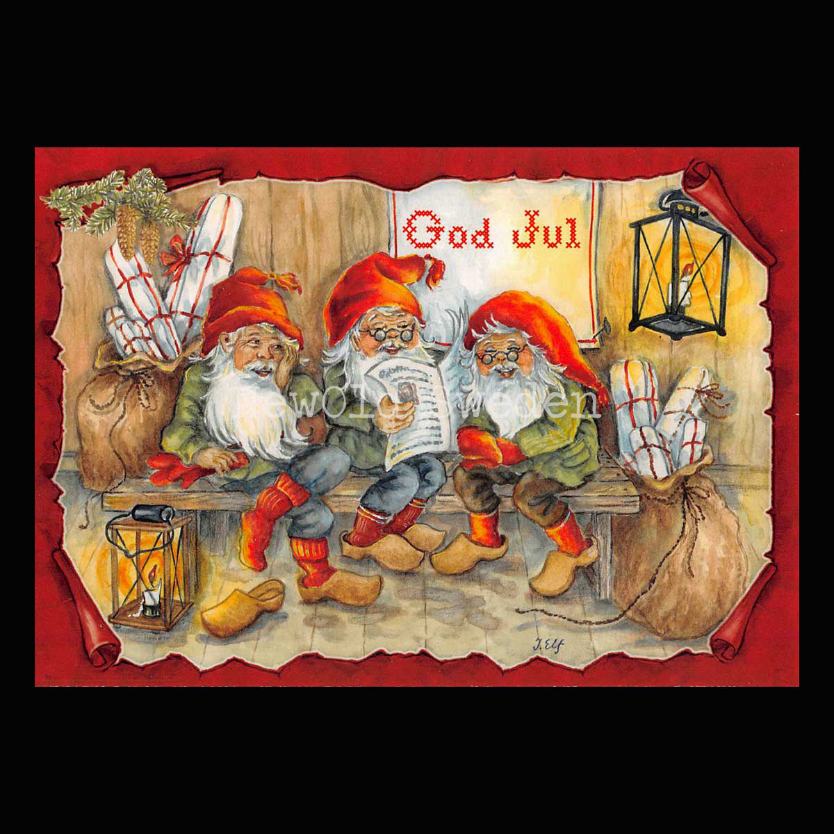 God Jul - Ingrid Elf - 1017