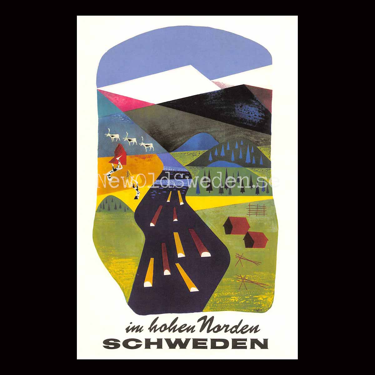 IM HOHEN NORDEN - 1940 - Vykort 12 x 18 cm
