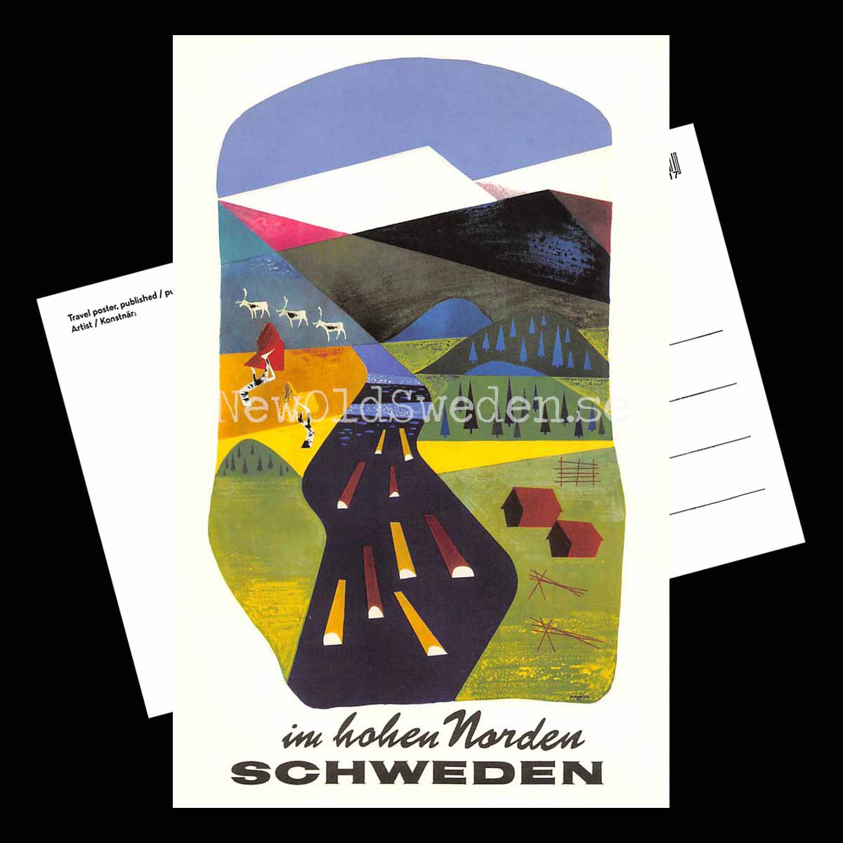 IM HOHEN NORDEN - 1940 - Vykort 12 x 18 cm - 3