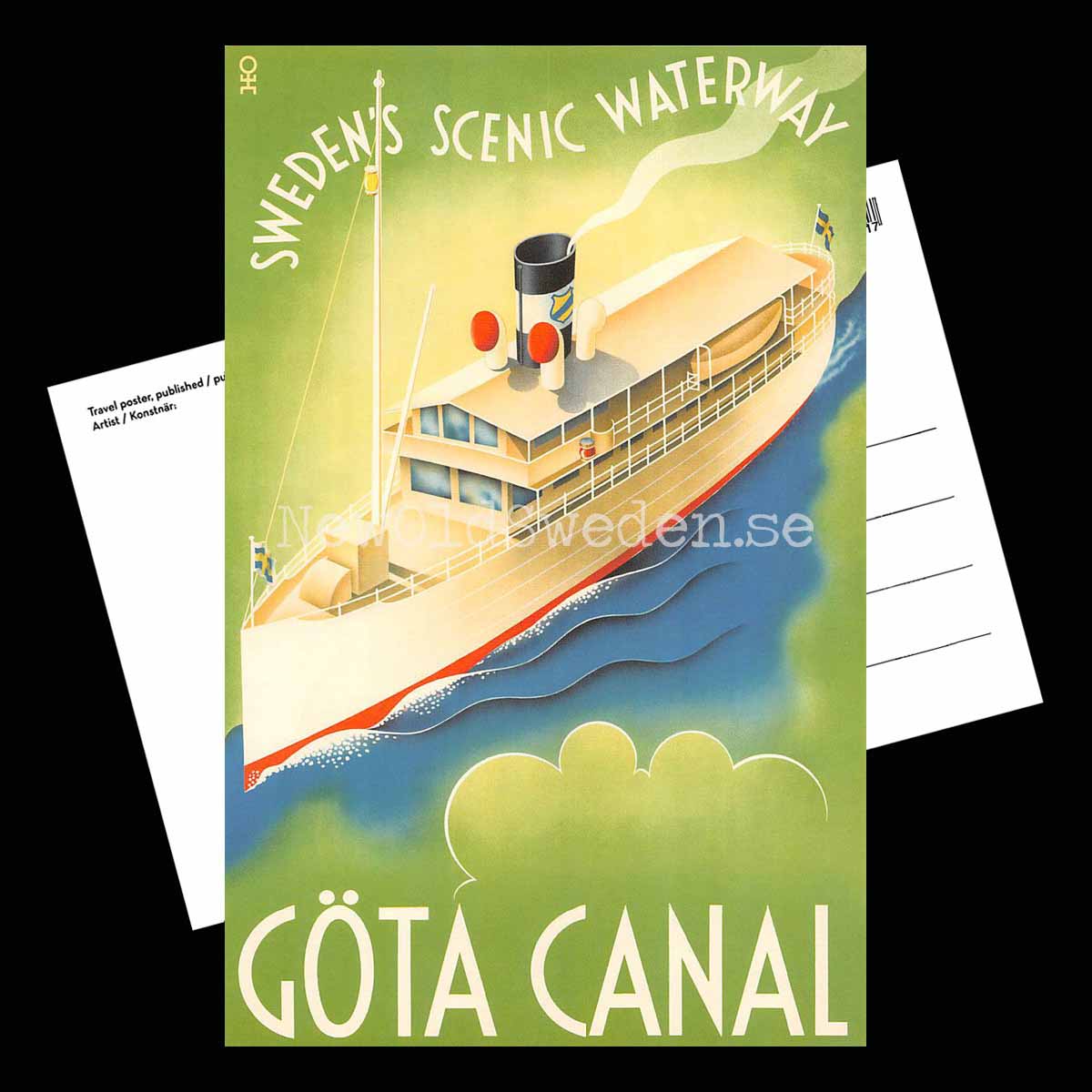 GÖTA CANAL WATERWAY - 1936 - 3