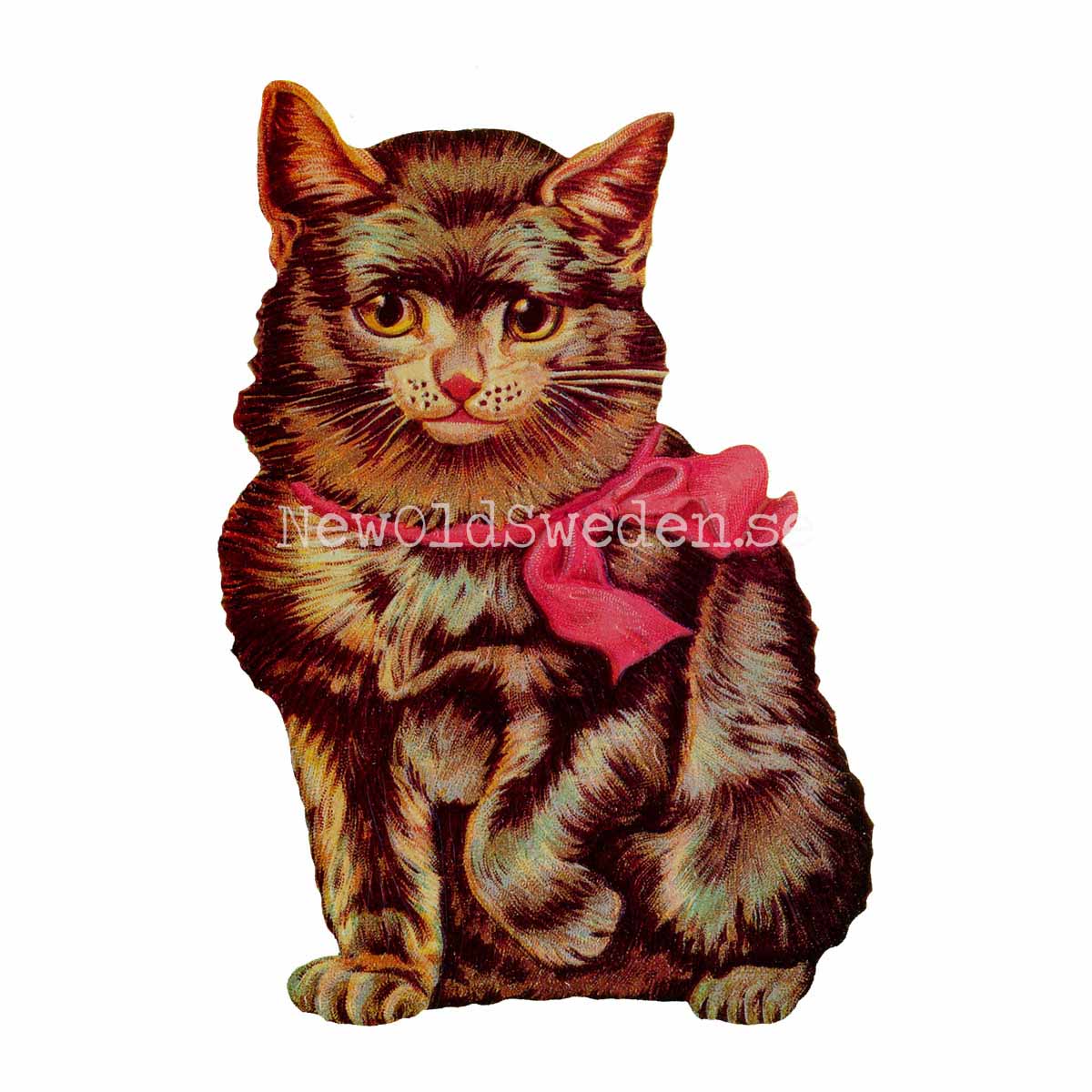 Cat 10x17 cm - Bokmärke © Ernst Freihoff 5011 - 3