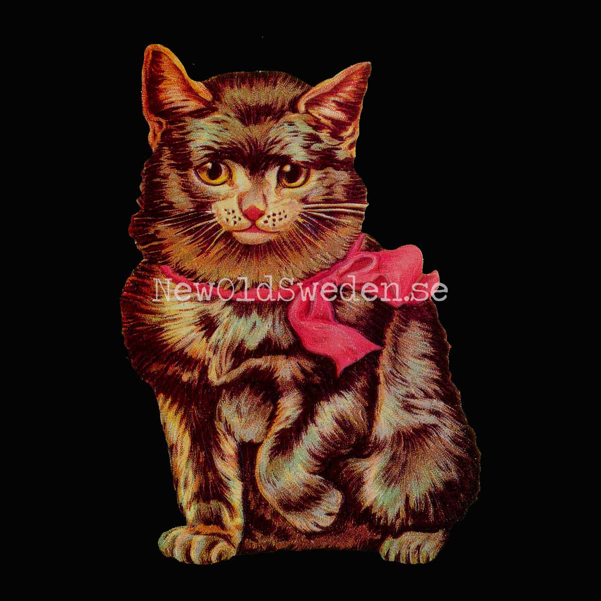 Cat 10x17 cm - Bokmärke © Ernst Freihoff 5011