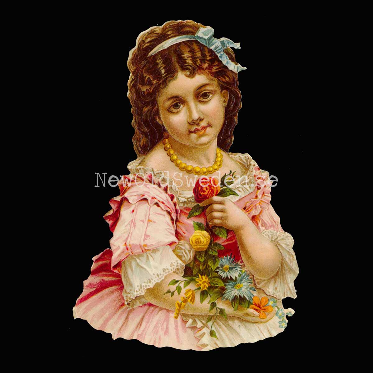 Girl 11x16 cm - Bokmärke © Ernst Freihoff 5014