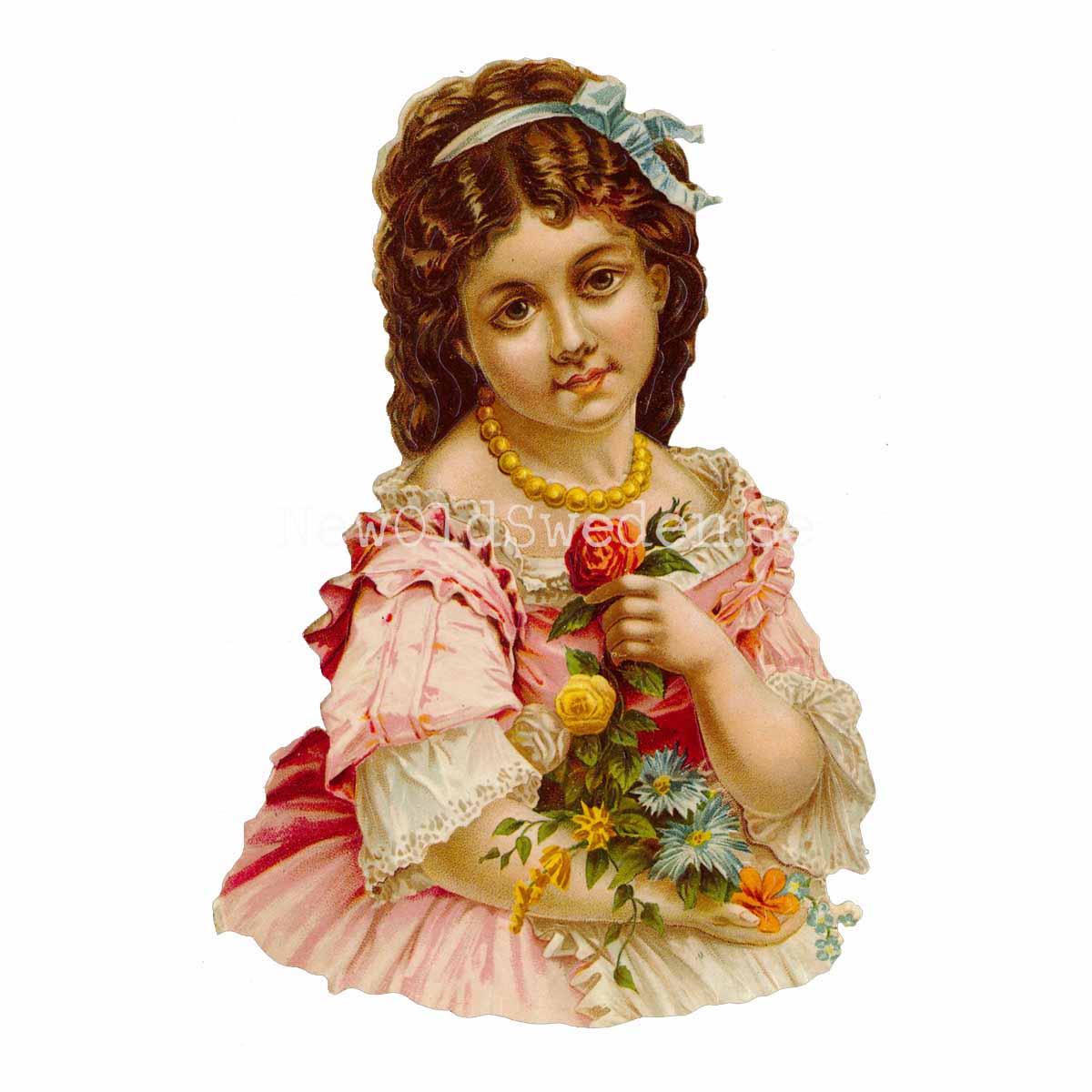 Girl 11x16 cm - Bokmärke © Ernst Freihoff 5014 - 3