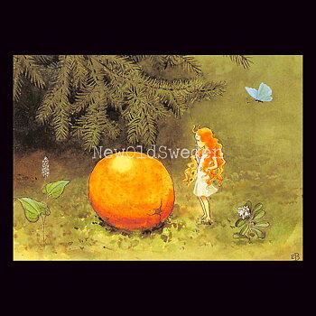 Solägget 1932 - Elsa Beskow - Vykort A6 - 600