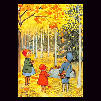 Oktober - Elsa Beskow - 600