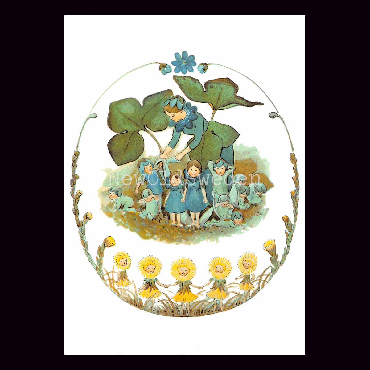 Blåsippefamiljen - Elsa Beskow - 600
