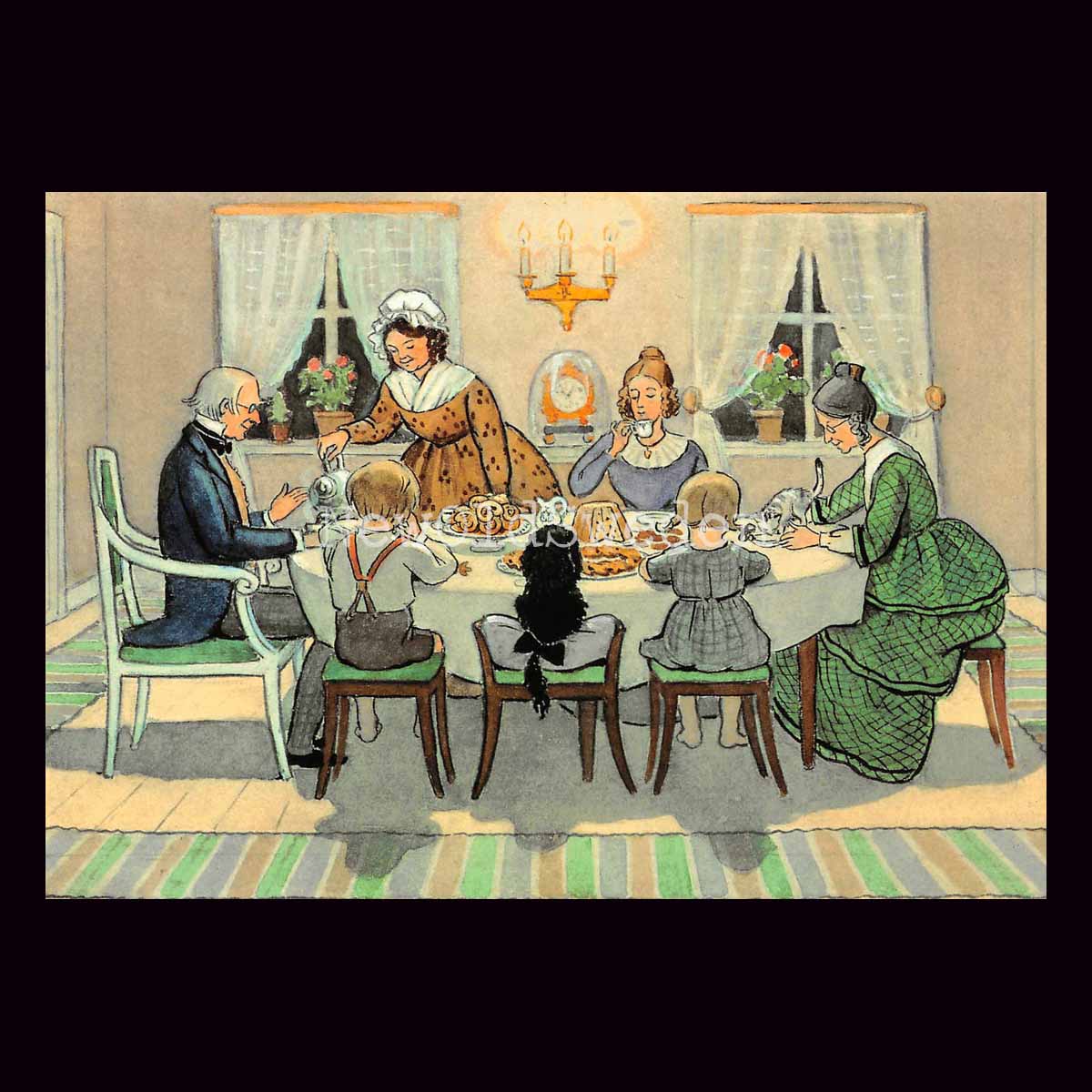 Kaffekalaset - Elsa Beskow - 600