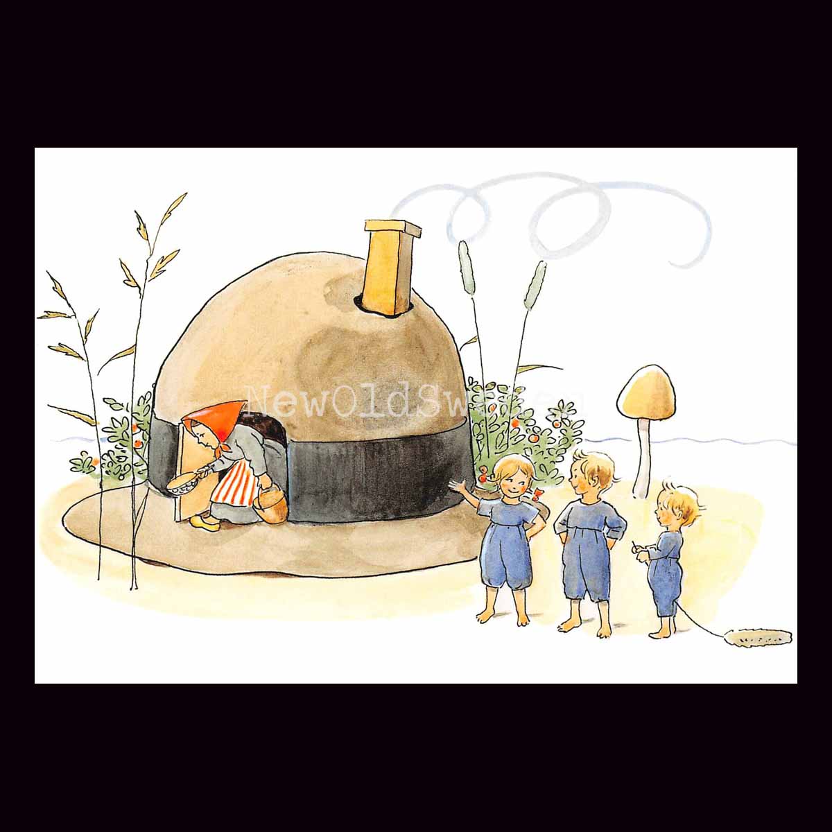 Hattstugan 1930 - Elsa Beskow - 909