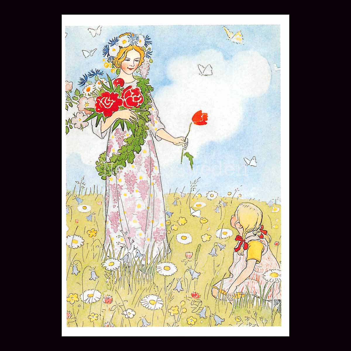 Midsommarfeén - Elsa Beskow - 909