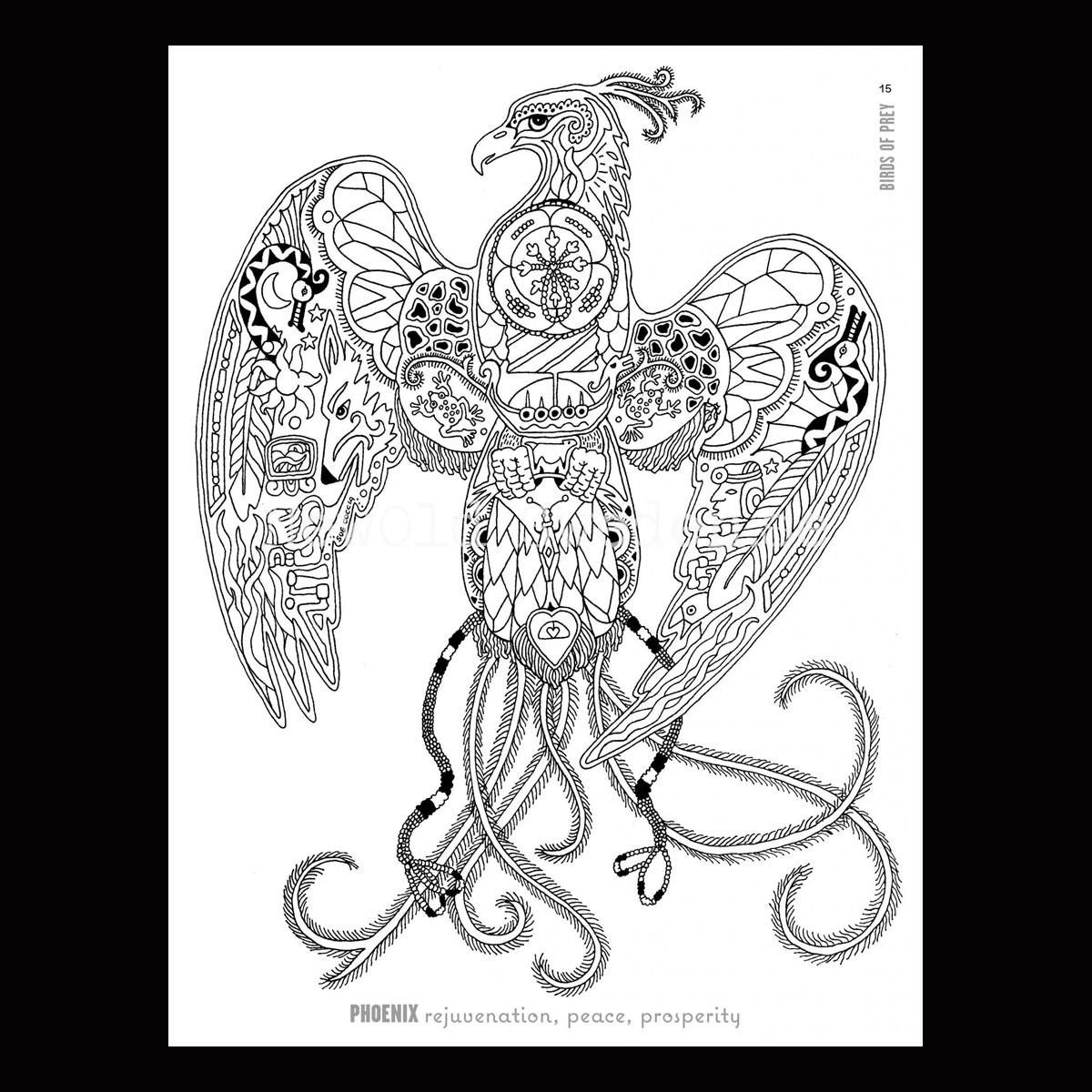 Colour Your Winged Spirit Animal Guides - L10 - 5