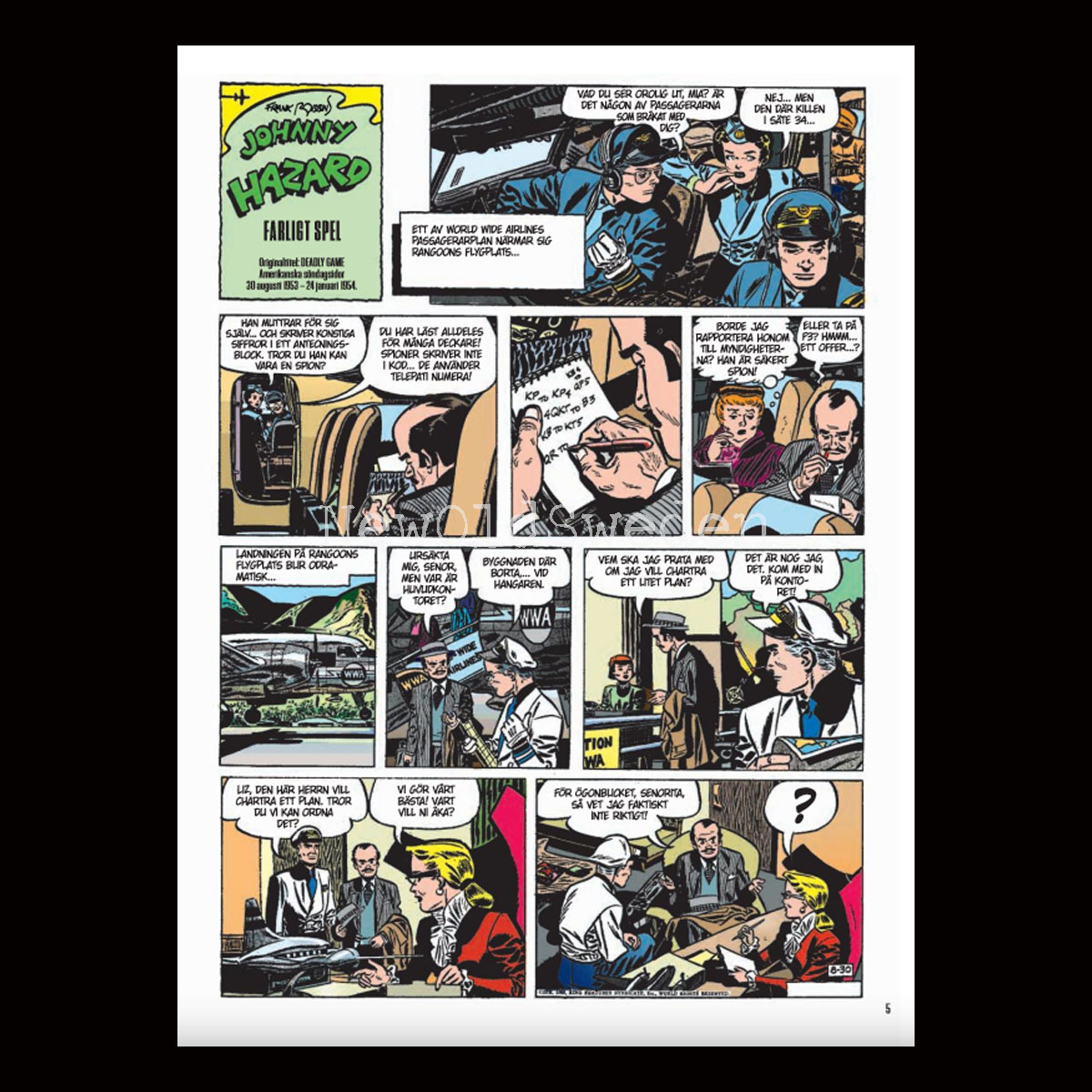 Johnny Hazard - Farligt uppdrag - S4 - 4