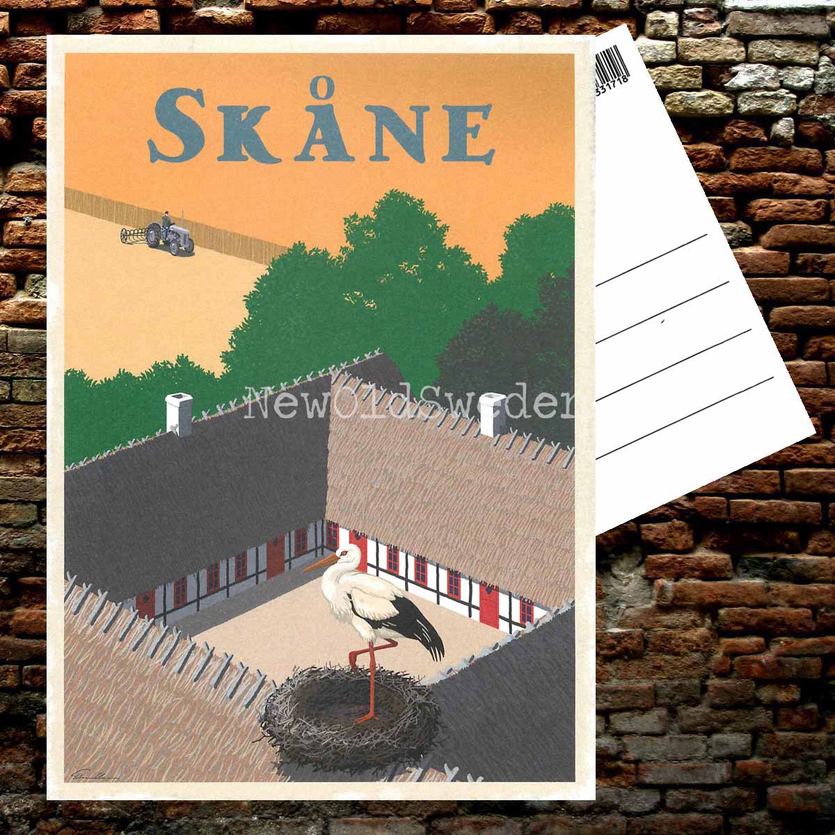 SKÅNE STORK GRÅLLE - ThomasO - 552 - 2