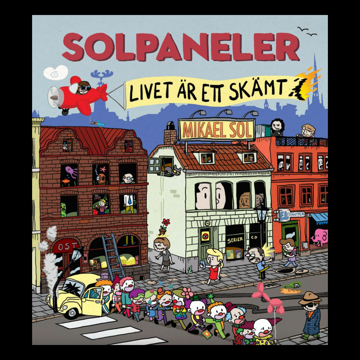 SOLPANELER - LIVET ÄR ETT SKÄMT - H09 - 2
