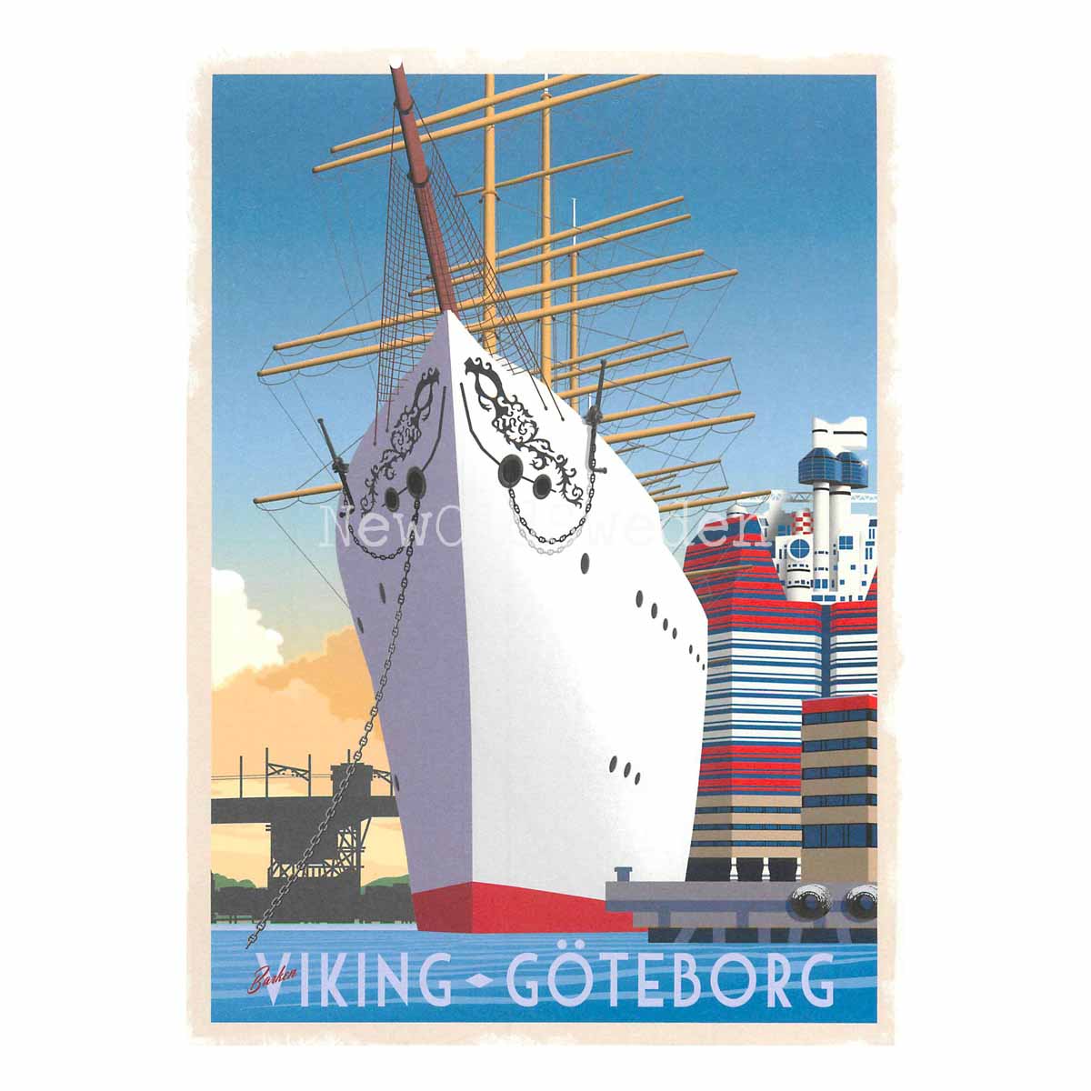 GÖTEBORG BARKEN VIKING LÄPPSTIFTET - ThomasO - 551 - 3