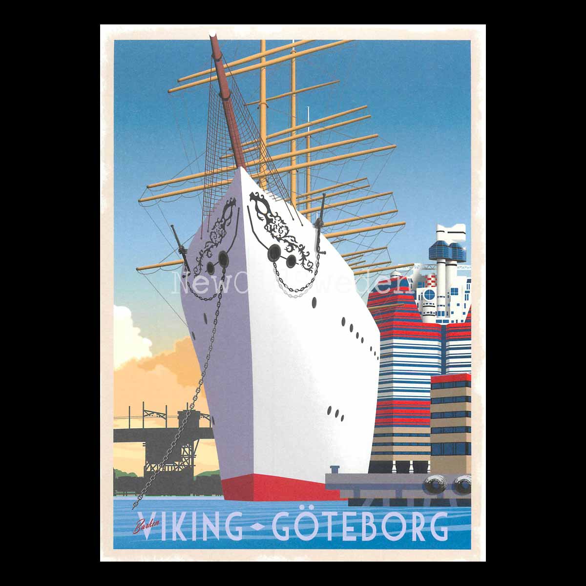 GÖTEBORG BARKEN VIKING LÄPPSTIFTET - ThomasO - 551