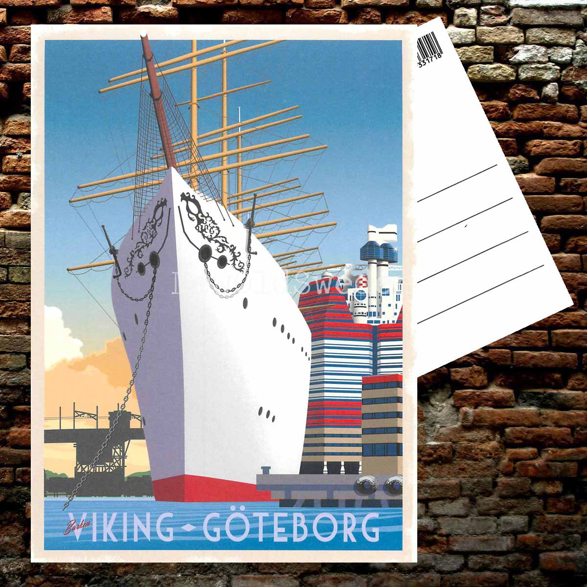 GÖTEBORG BARKEN VIKING LÄPPSTIFTET - ThomasO - 551 - 2