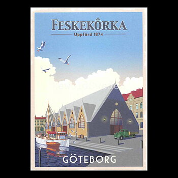 GÖTEBORG FESKEKÖRKA 1874 - ThomasO - 551
