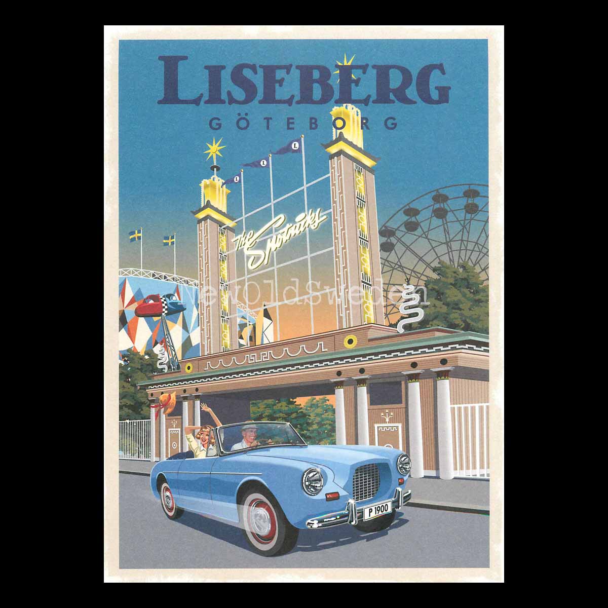 GÖTEBORG LISEBERG VOLVO P 1900 - ThomasO - 551