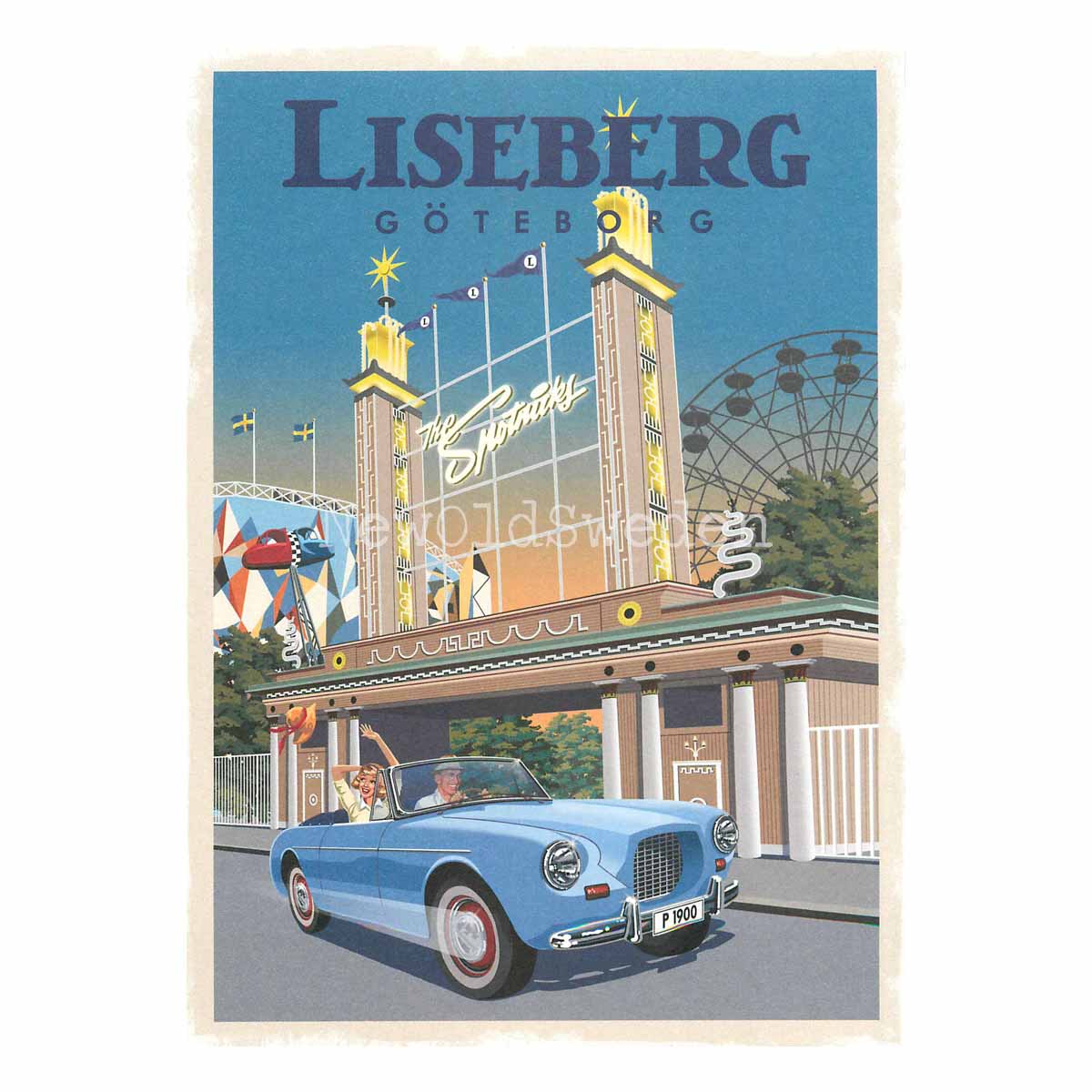 GÖTEBORG LISEBERG VOLVO P 1900 - ThomasO - 551 - 3
