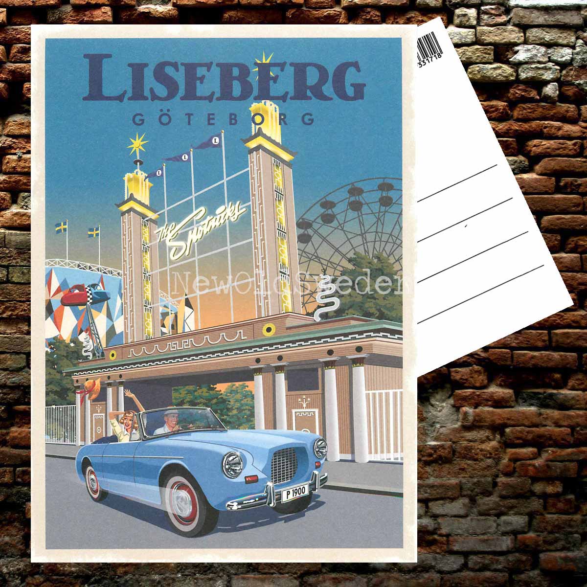 GÖTEBORG LISEBERG VOLVO P 1900 - ThomasO - 551 - 2