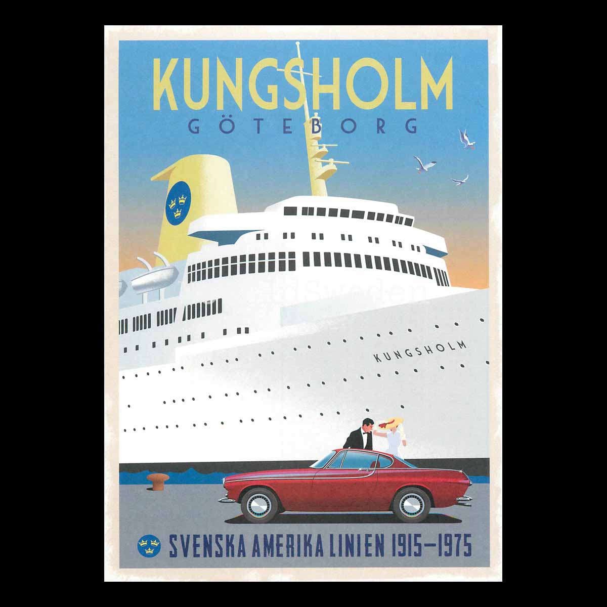GÖTEBORG KUNGSHOLM SAL 1915-1975 VOLVO P 1800 - ThomasO - 551
