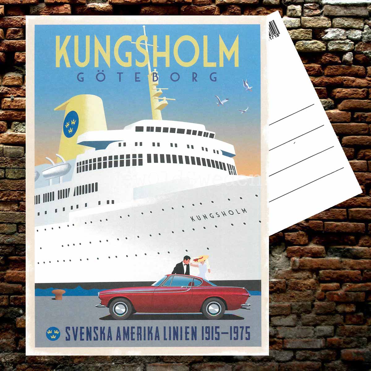 GÖTEBORG KUNGSHOLM SAL 1915-1975 VOLVO P 1800 - ThomasO - 551 - 2