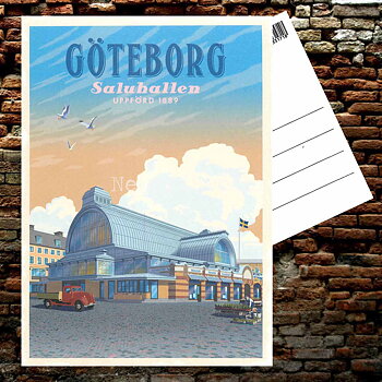 GÖTEBORG SALUHALLEN 1889 - ThomasO - 551