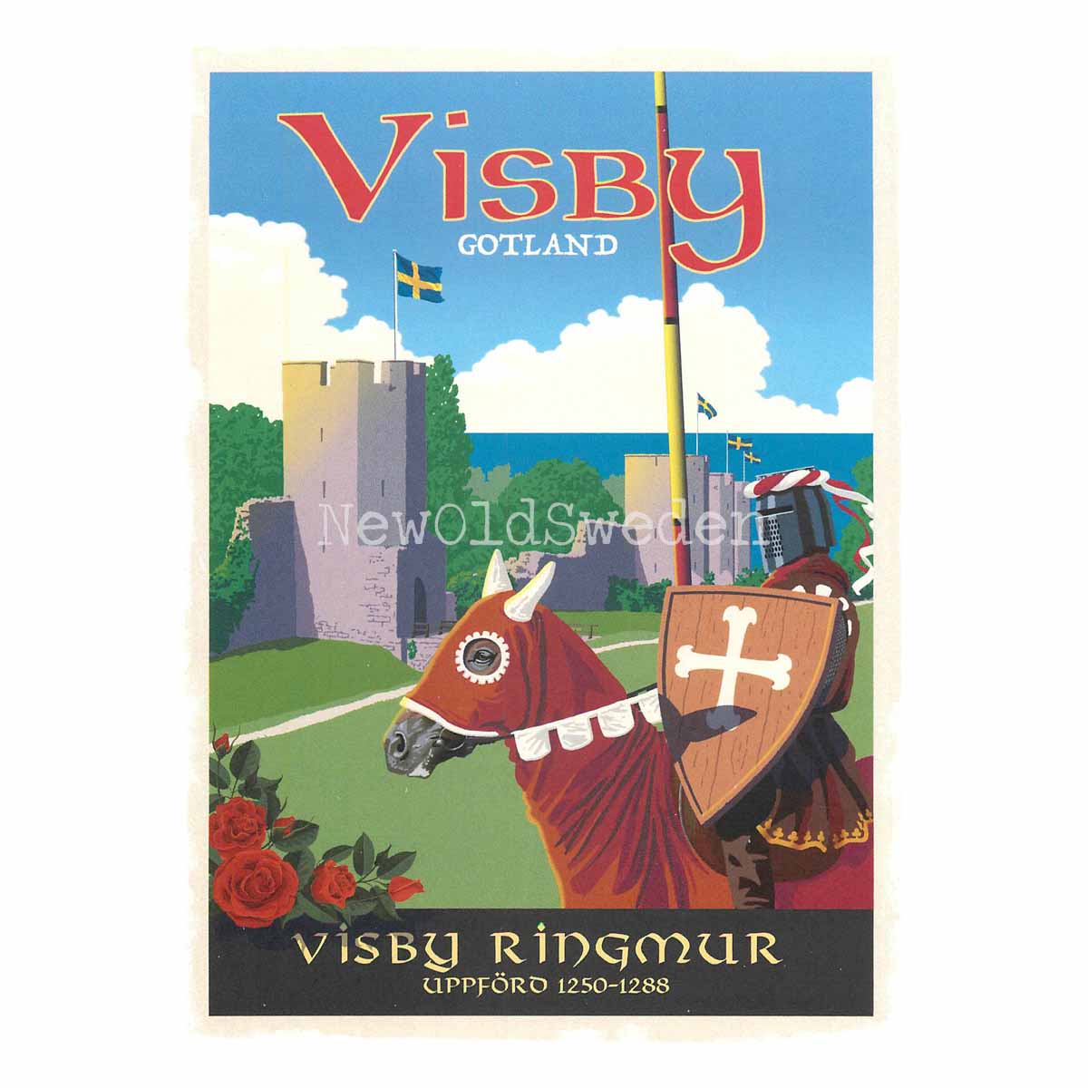 GOTLAND VISBY RINGMUR 1250 -1288 - ThomasO - 551 - 3