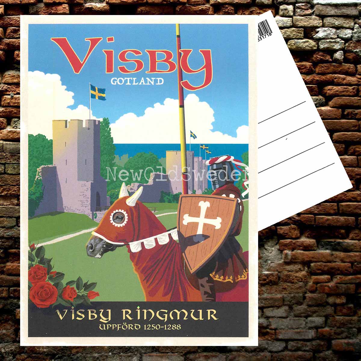 GOTLAND VISBY RINGMUR 1250 -1288 - ThomasO - 551 - 2