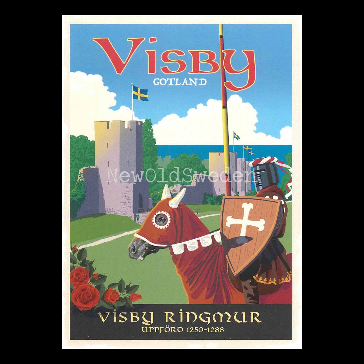 GOTLAND VISBY RINGMUR 1250 -1288 - ThomasO - 551