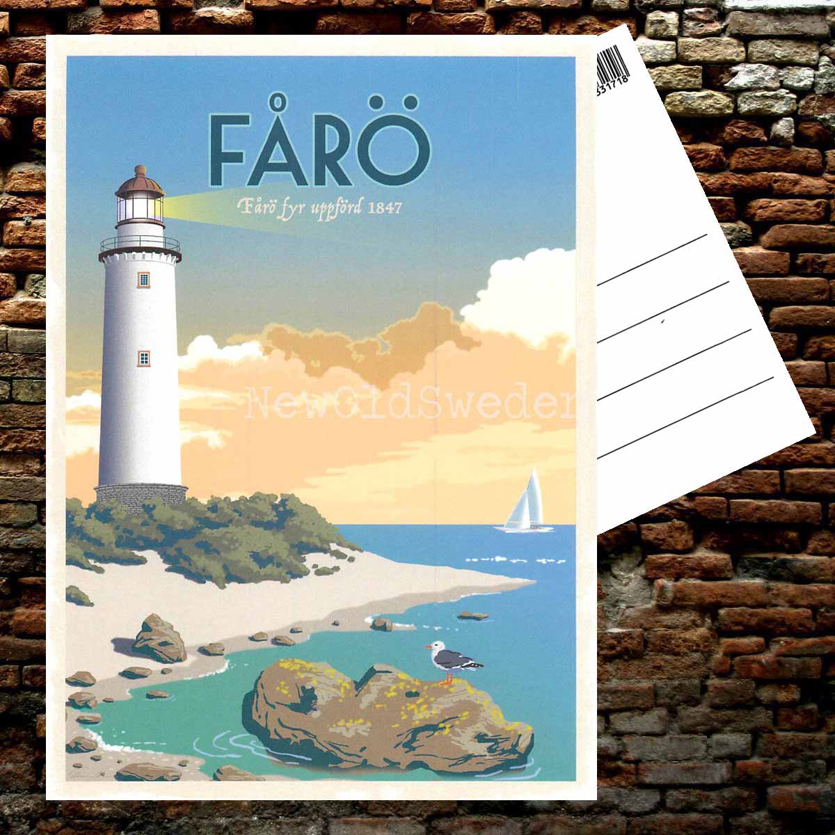 FÅRÖ FYR 1847 - ThomasO - 551 - 2