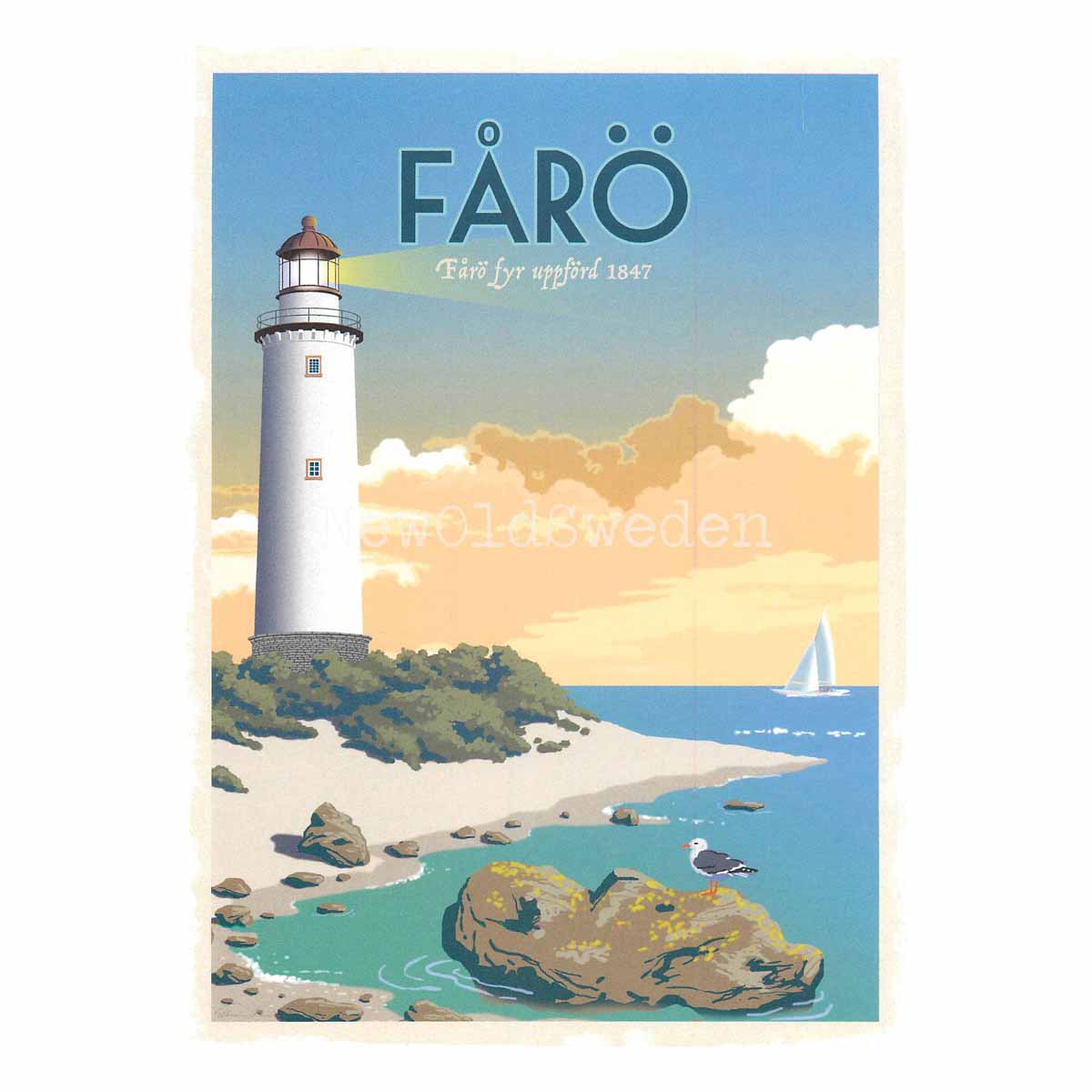FÅRÖ FYR 1847 - ThomasO - 551 - 3