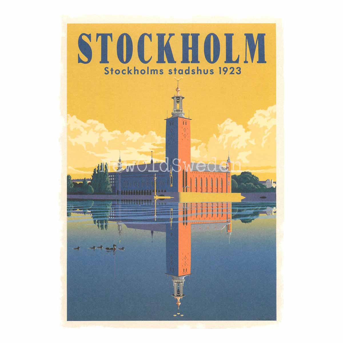 STOCKHOLM STADSHUS 1923 - ThomasO - 552 - 3