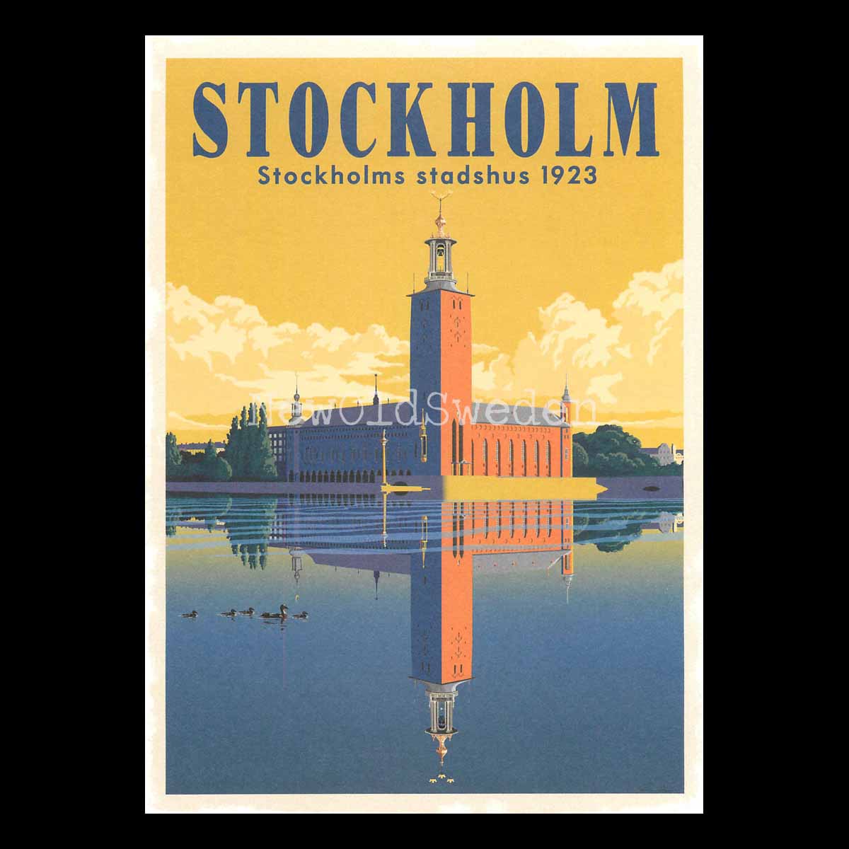 STOCKHOLM STADSHUS 1923 - ThomasO - 552