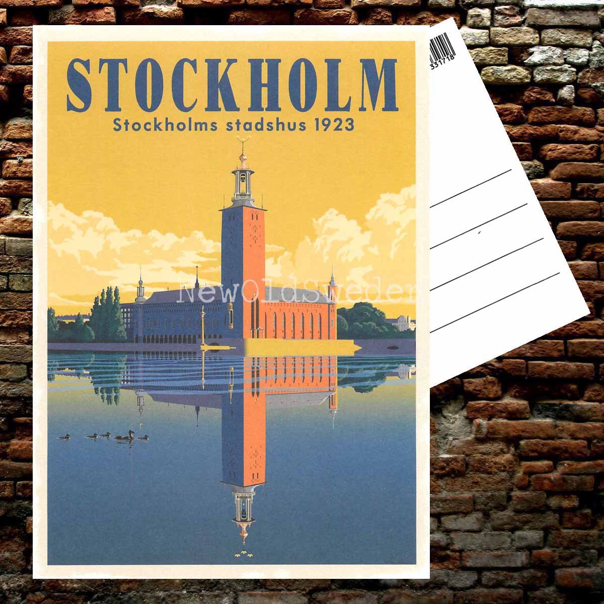 STOCKHOLM STADSHUS 1923 - ThomasO - 552 - 2