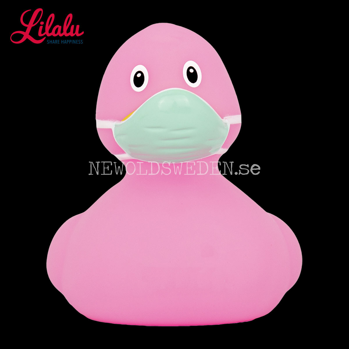 Badanka Lyckoanka ROSA MUNSKYDD Design by Lilalu - 5:2 - 3