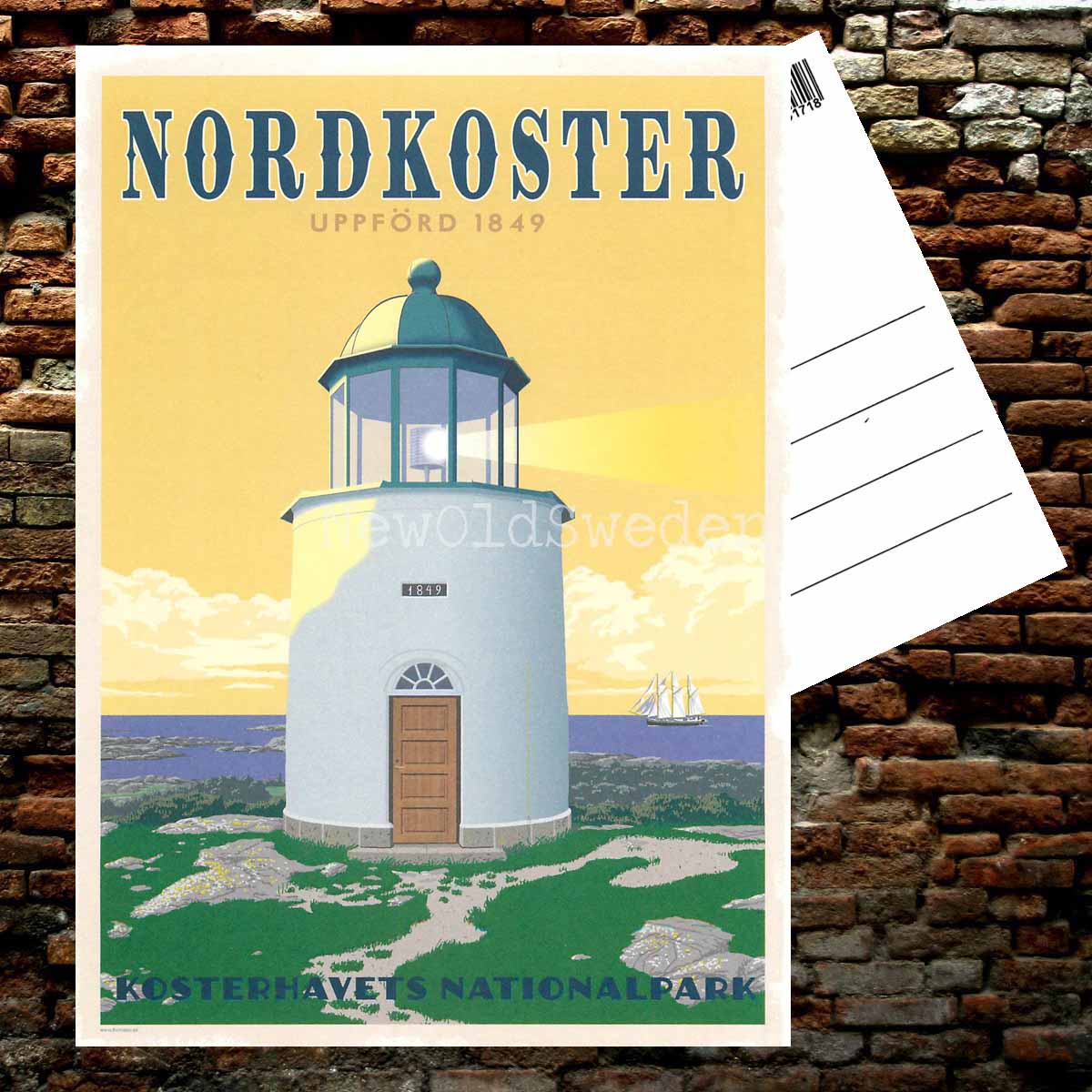 NORDKOSTER 1849 - Vykort 13 x 18 cm - ThomasO - 553 - 2