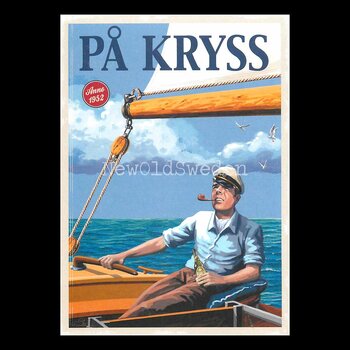 PÅ KRYSS ANNO 1952 - Vykort 13 x 18 cm - ThomasO - 553