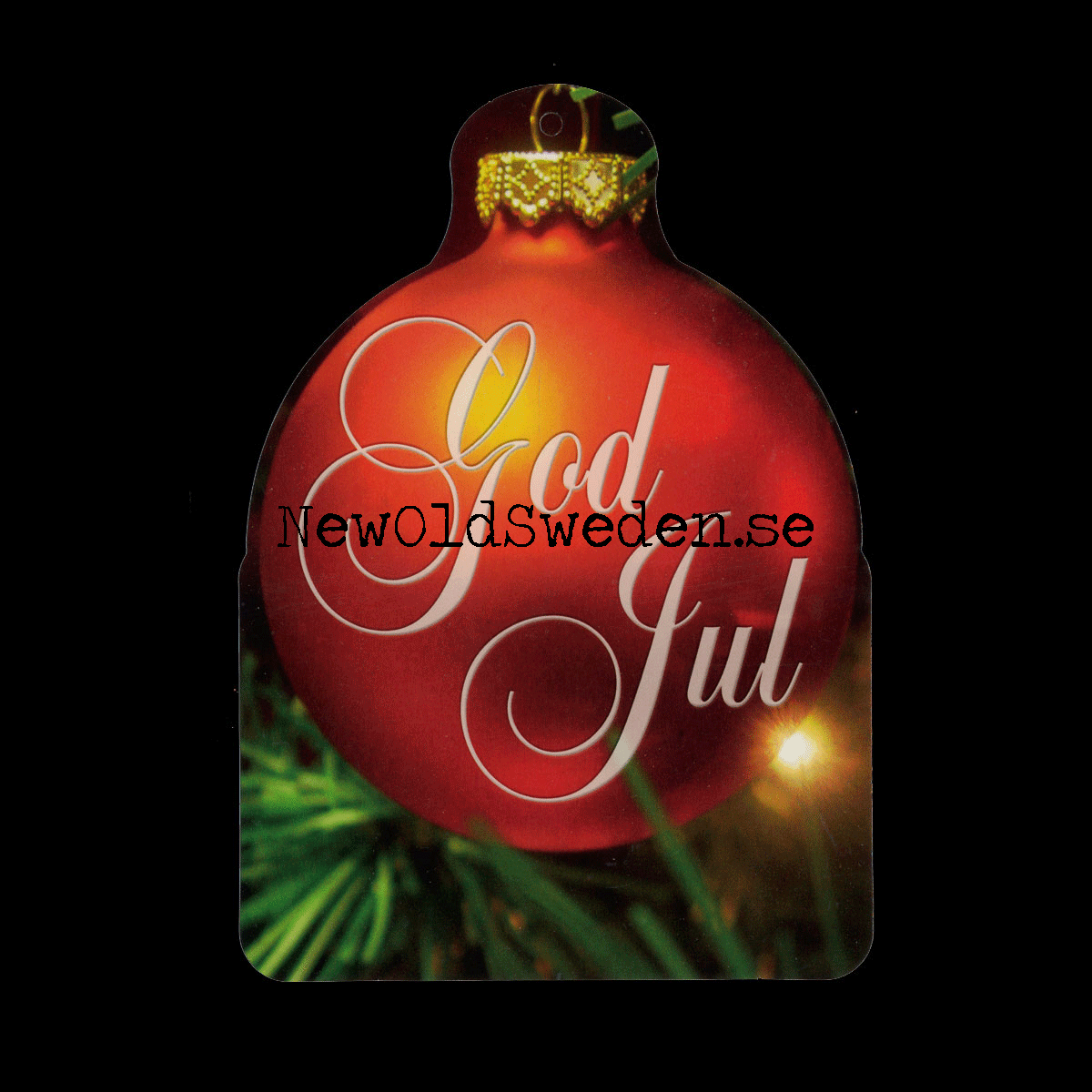 Julkort God Jul & Gott Nytt År - 1000