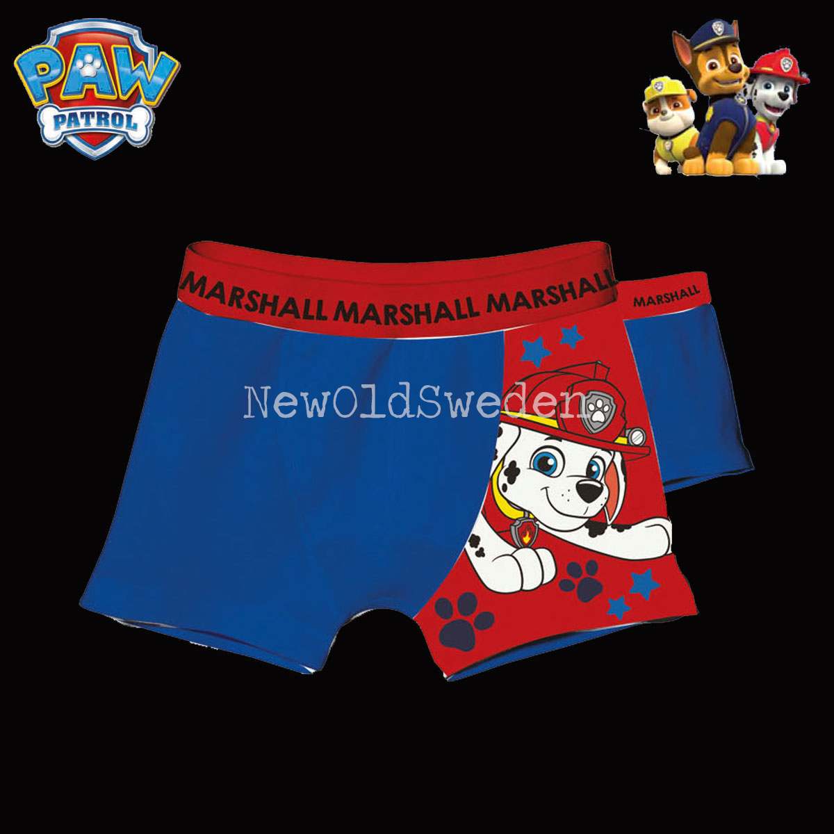 Boxer 2-pack PAW PATROL Original Stl. 116/122 cl - 2300 - 4