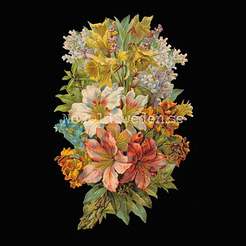 Bouquet of Flowers 12x18 cm - Bokmärke © Ernst Freihoff 5076