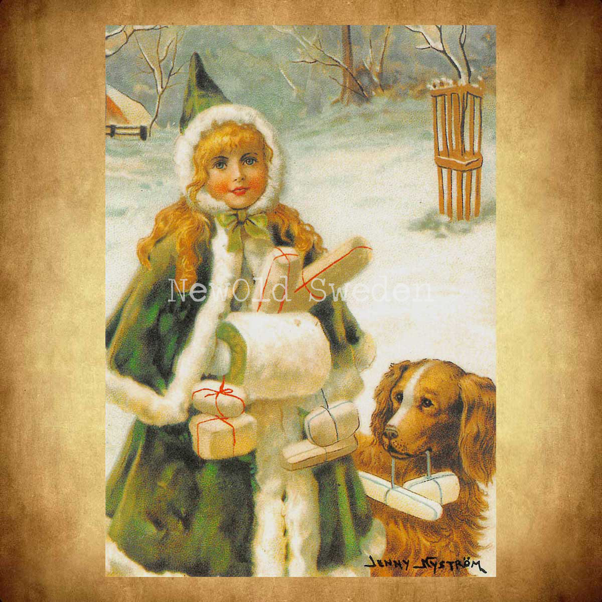 Flickan och hunden - Jenny Nyström - 1016 - 2