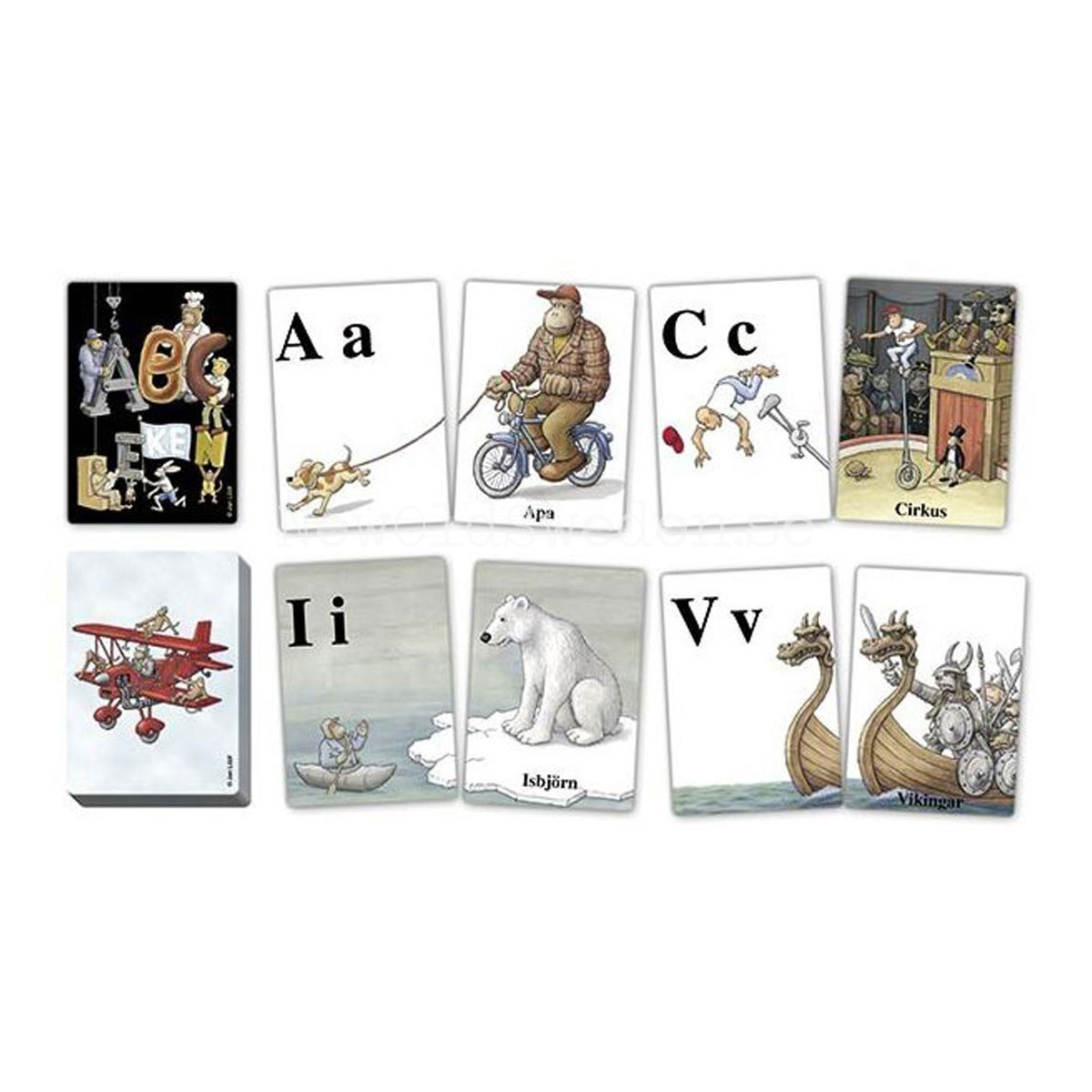 ABC-leken - Jan Lööf - kortspel - K12 - 2