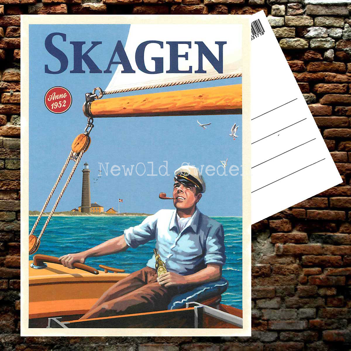 SKAGEN ANNO 1952 - Vykort 13 x 18 cm - ThomasO - 550 - 2