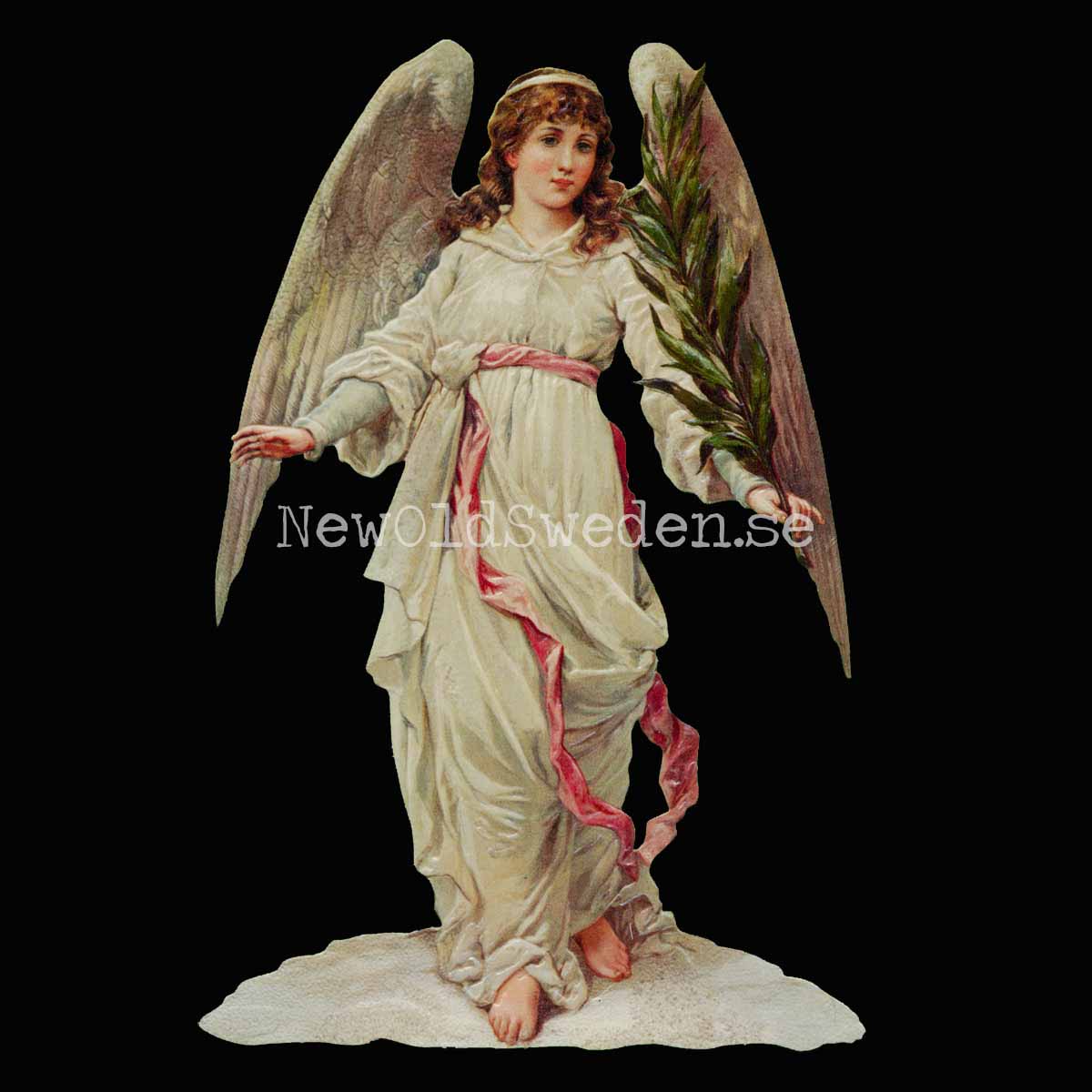 Angel 10.5x16.5 cm - Bokmärke © Ernst Freihoff 5108