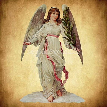Angel 10.5x16.5 cm - Bokmärke © Ernst Freihoff 5108