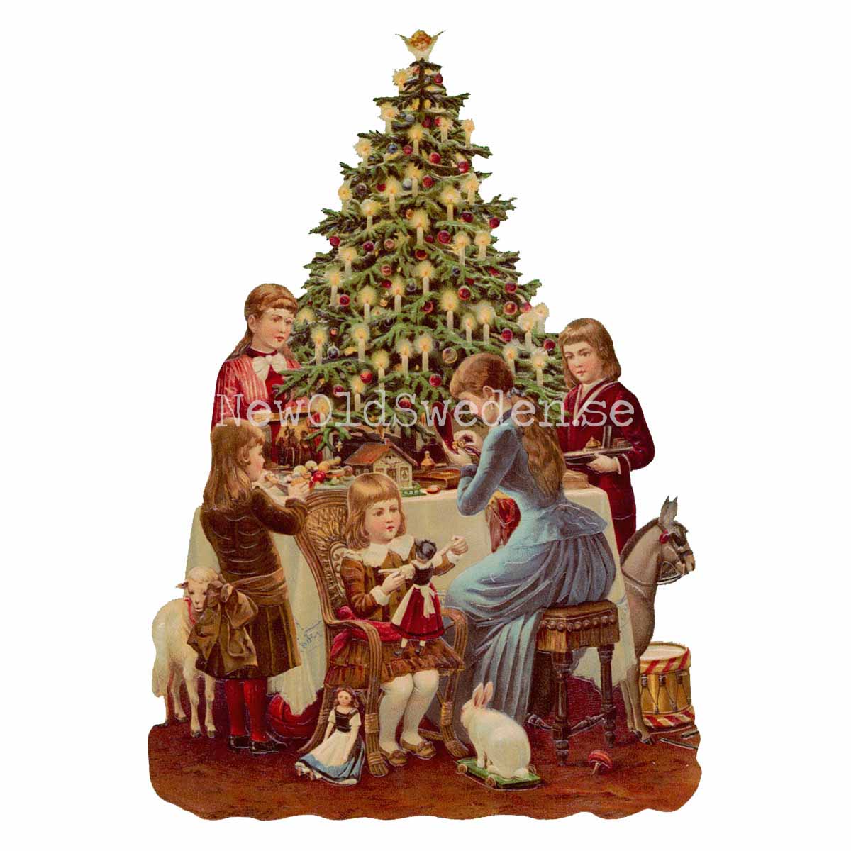 Giving of Present 11x16 cm - Bokmärke © Ernst Freihoff 5122 - 3