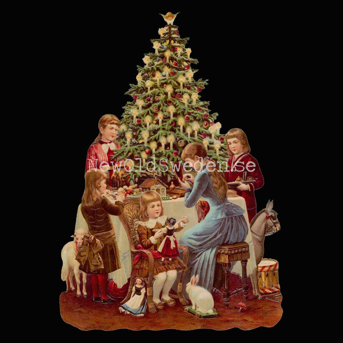 Giving of Present 11x16 cm - Bokmärke © Ernst Freihoff 5122