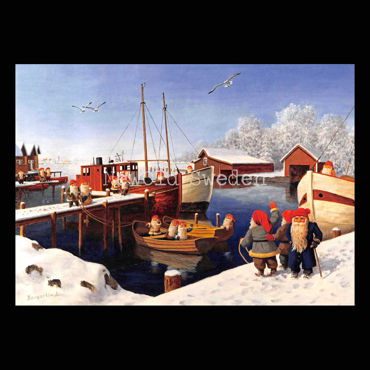 Tomtehamn Vykort 563 Jan Bergerlind - 908